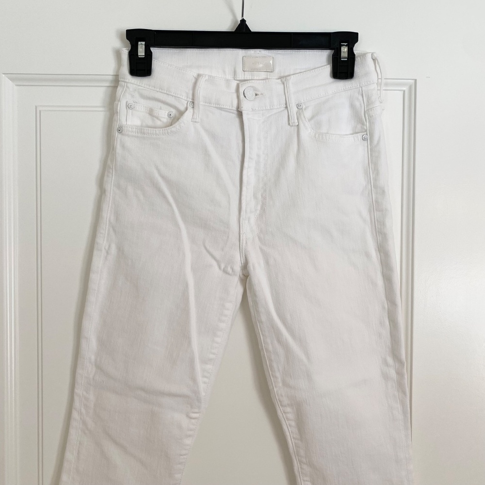 Mother Insider Crop Step Fray Jeans / Fairest of Them All - 26 - Picture 7 of 15
